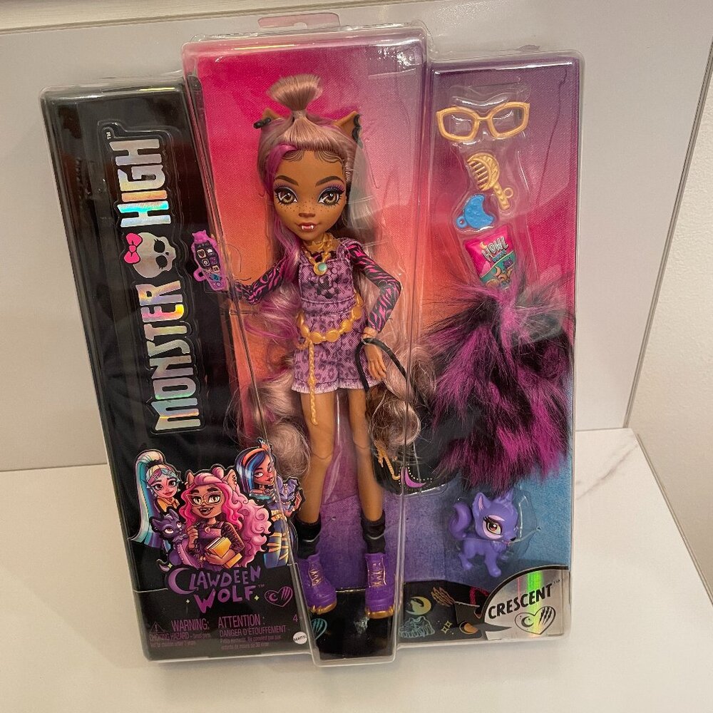 Mattel Monster High Clawdeen Wolf G3 Doll New In Box 2022